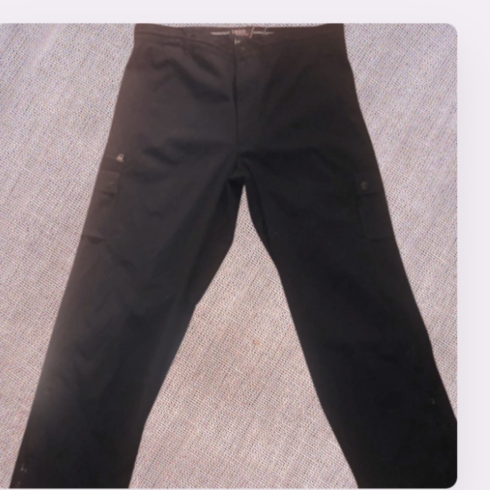 IZOD PerformX cargo pants with ankle drawstrings